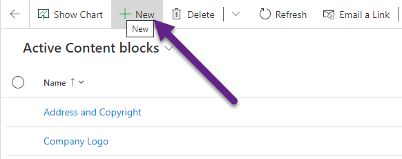 Using Content Blocks In D365 Real-time Marketing