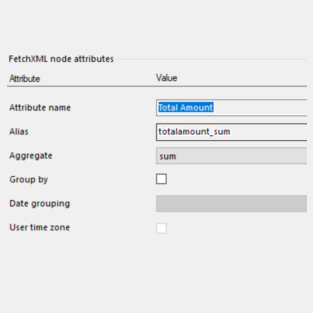 Aggregates and FetchXML Reports