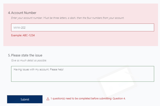Custom Regex Validation In Forms Pro - Megan V. Walker