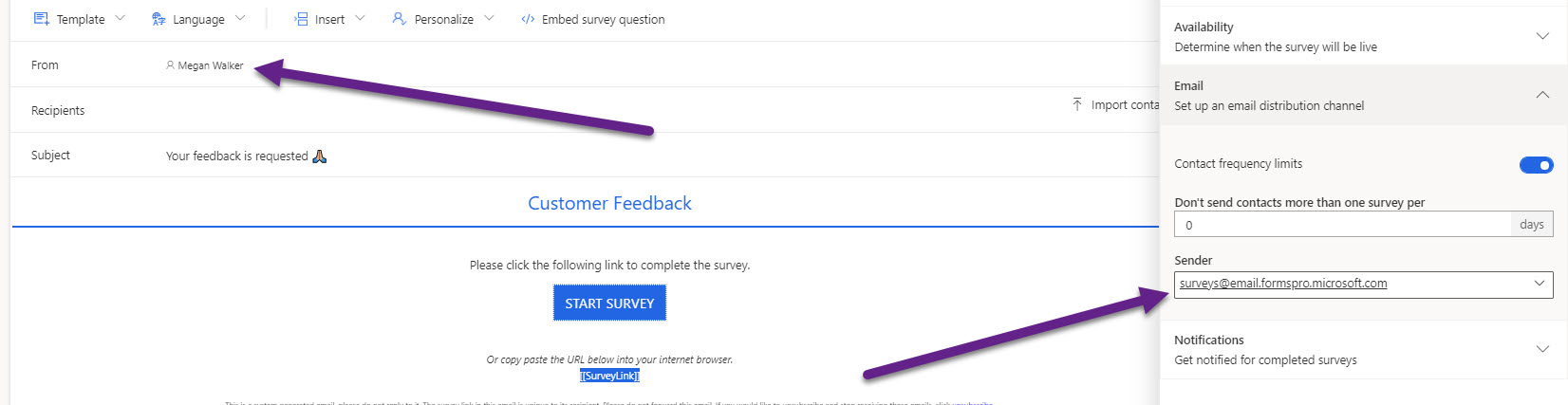 Create a Survey in Customer Voice : IT Solutions Center