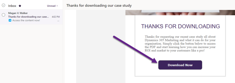 Adding A File Download To A Marketing Email Button
