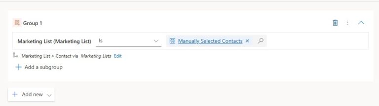Create Segments From Marketing Lists In Realtime Marketing